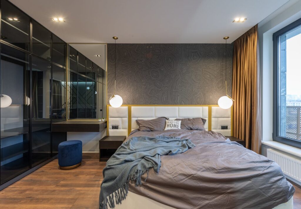 Inspiratie voor een luxe wonen met een uitbouw of serre